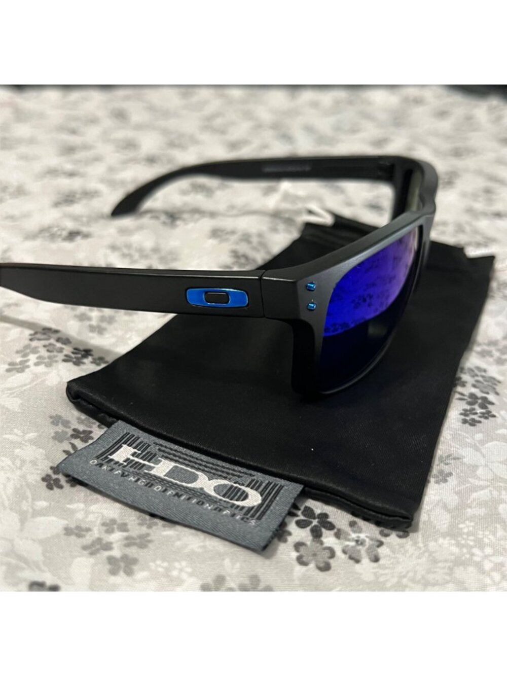 Oakley Sunglasses Holbrook Sapphire Iridium Prizm Polarized 9102 ✨️ NEW✨️ - Picture 4 of 12
